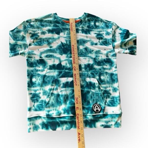 Garanimals crewneck tie-dye sweatshirt with one large pocket, kids size 10 - Picture 7 of 8